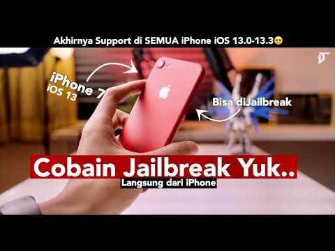 Cara Jailbreak Untuk Pemula ☺️ Gampang! Support Semua iPhone iOS 13.0 - 13.3 ! ft.Satria - iTechlife