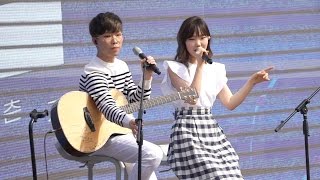 Video thumbnail of "악동뮤지션 (AKMU) - 사소한 것에서(Every Little Thing) + 주변인(Around) Live 곡소개 Acoustic VER. @서울숲, 새앨범 청음회_160505"