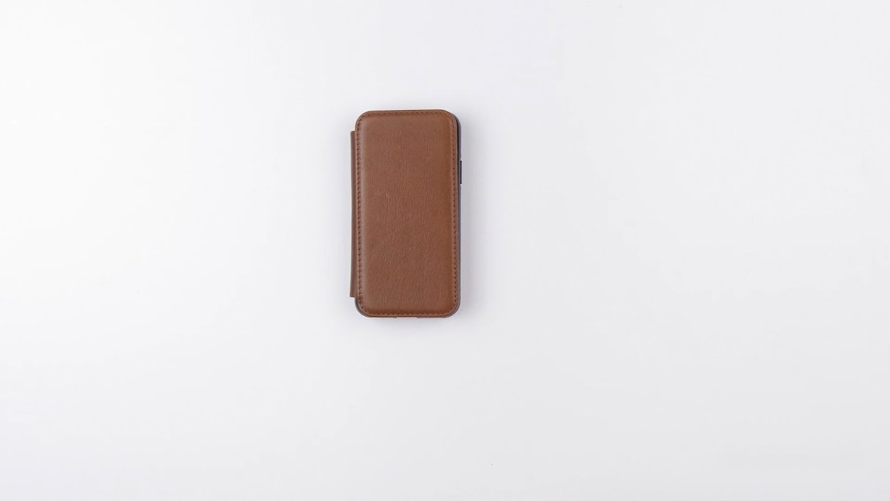 Deen Wallet Book Leather Case for iPhone | SENA Cases