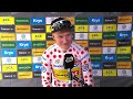 Post-race interview - Polka Dot Jersey - Stage 1 - Tour de France 2024