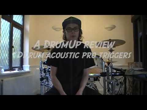 Ddrum acoustic pro triggers review - YouTube
