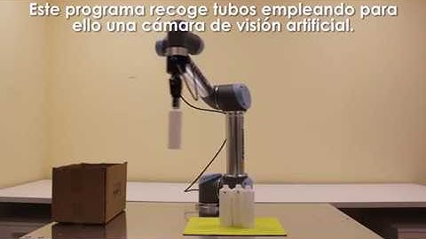 Robot UR con visión artificial Robotiq