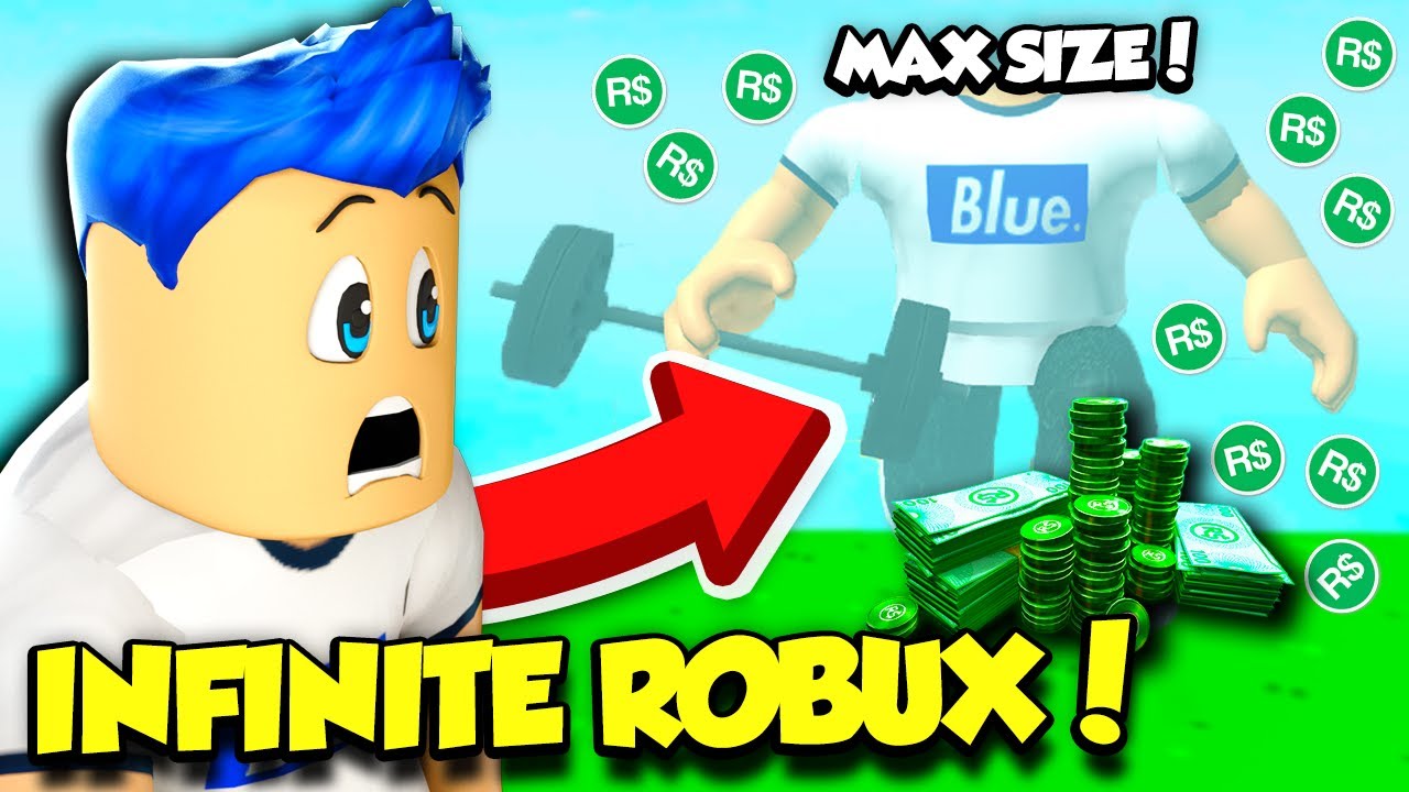 I M Allowed To Spend Infinite Robux To Reach Max Size In Weight Lifting Simulator 4 Roblox Youtube - i became the biggest player in weight lifting simulator 4 max size roblox youtube