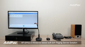 AP-SPS2.0 Windows based Soft SIP Paging Server Solution(윈도우기반 SIP 방송 서버 솔루션)