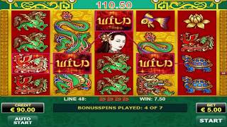 Free Spin Bonus On Dragons Pearl Slot Machine - Max Bet Game screenshot 4