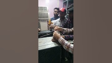 Window A.C. Gas charging process practice class AbcTech institute 9540879879