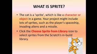 Programming with Scratch