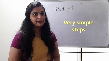 Dividing Decimal by Whole Number in Hindi | Division of Decimal Numbers For Class 5 to Class 7