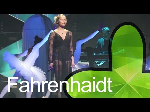 Unser Song Für Österreich: Fahrenhaidt - Frozen Silence (Rehearsal) Eurovision 2015 Germany