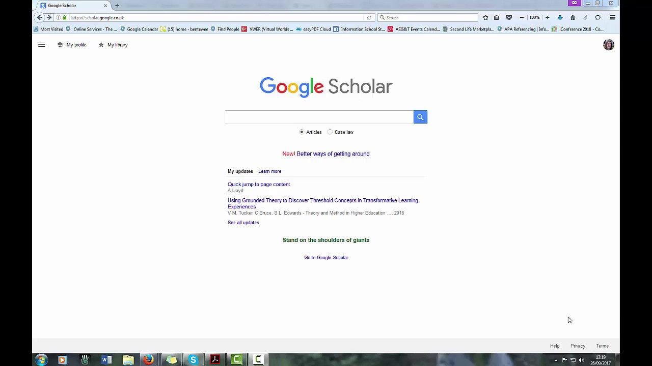 How do I customize my Google Scholar search?