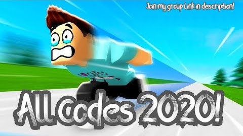 ALL CODES! Speed run simulator 2020!
