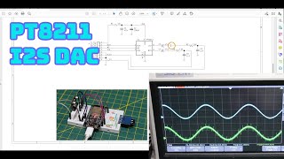 PT8211 I2S DAC Test with ESP32