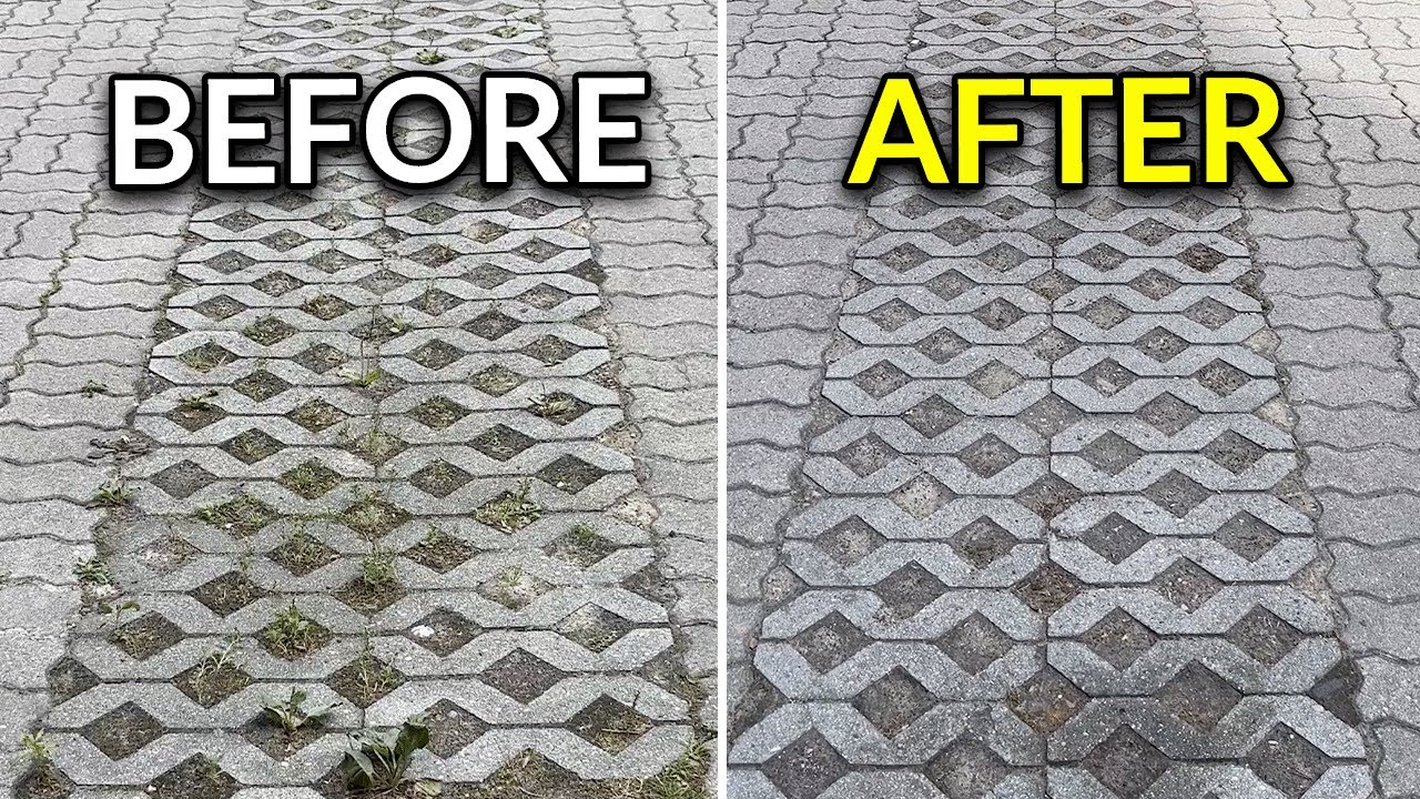 How to get rid of weeds from paving stones? A natural, cheap and quick