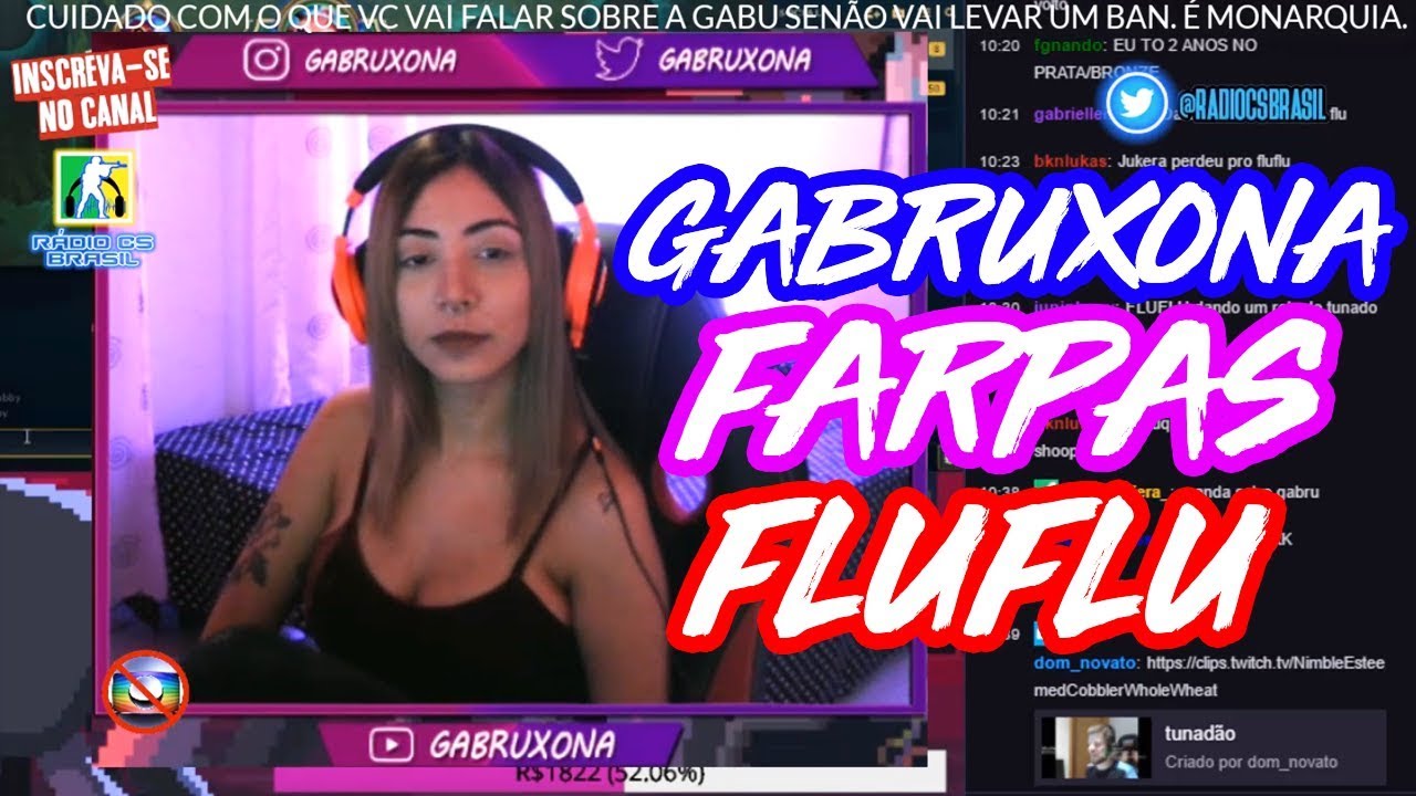 🔥😤 GAULES FARPAS GABRUXONA sobrou pro FLUFLU 😤🔥 