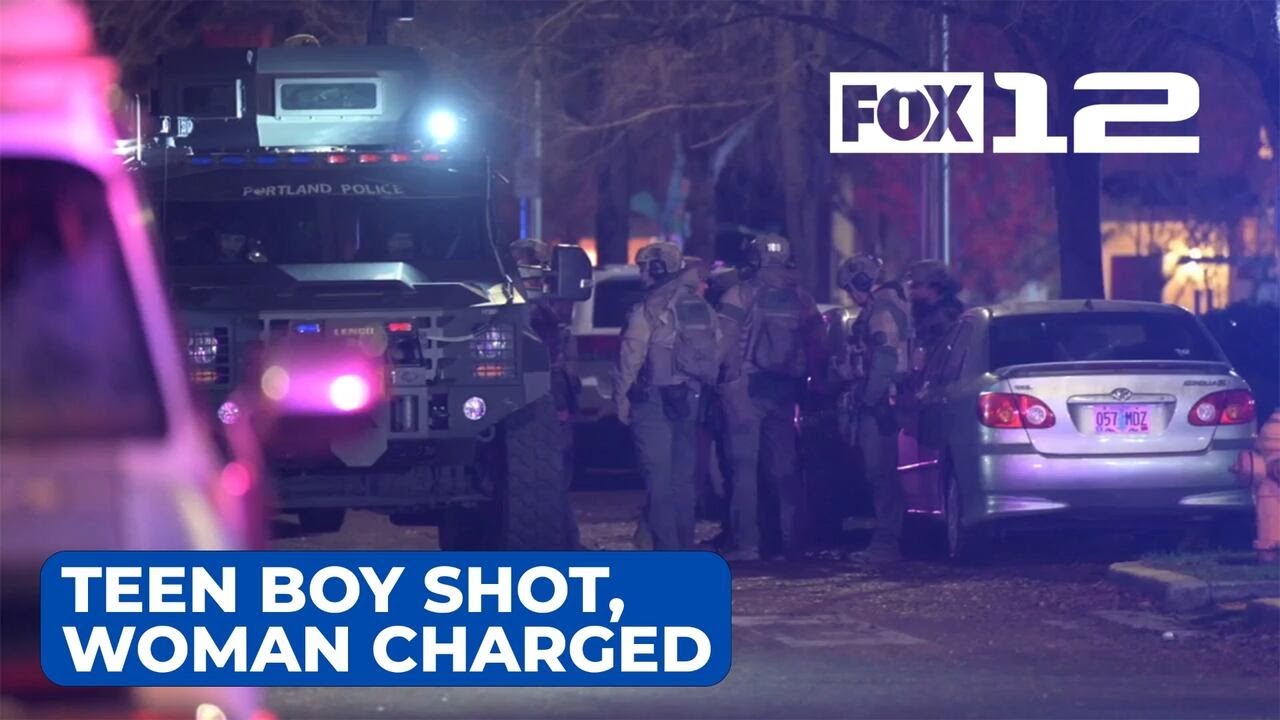 Woman faces murder charges after teen boy shot, injured in Portland ...
