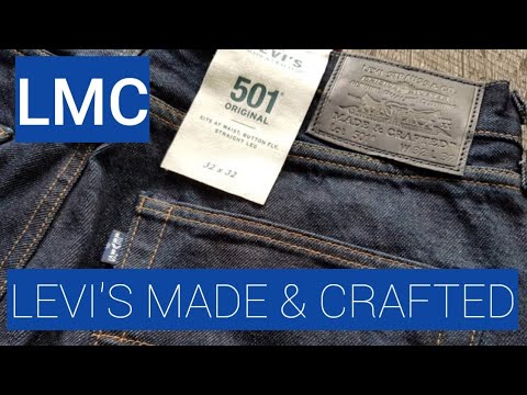 levis 501 made & crafted