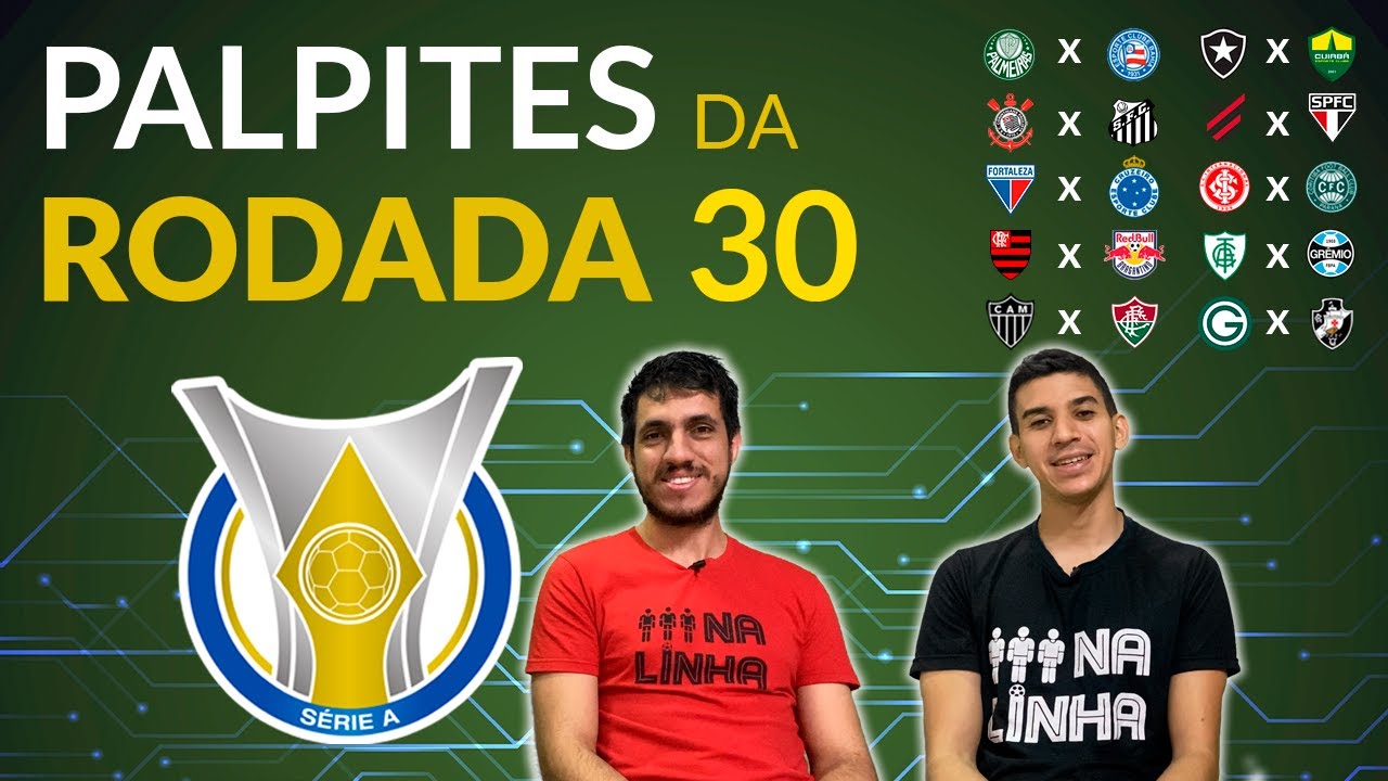 Os palpites para os jogos da 30ª rodada da Série B do Brasileirão 2023