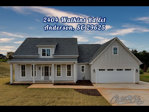 2404 Watkins Rd Ext, Anderson, SC home video tour