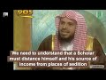 Presenter interrupts shaykh abdulaziz altarifi reminding him that hes being broadcasted live