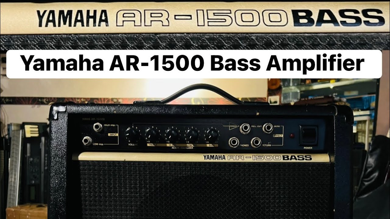 Yamaha AR-1500 Bass Amplifier ( Wilsons Music Instruments Whatsapp
