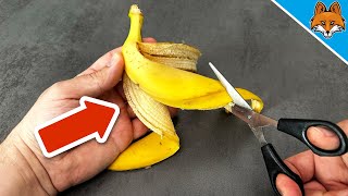 6 Tricks with Banana Peels that almost NOBODY knows💥(But EVERYONE should know)🤯 screenshot 1