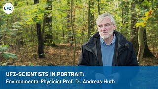 UFZ Environmental Physicist Prof. Dr. Andreas Huth in portrait