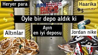 Öyle bir depo aldık ki heryer para $$