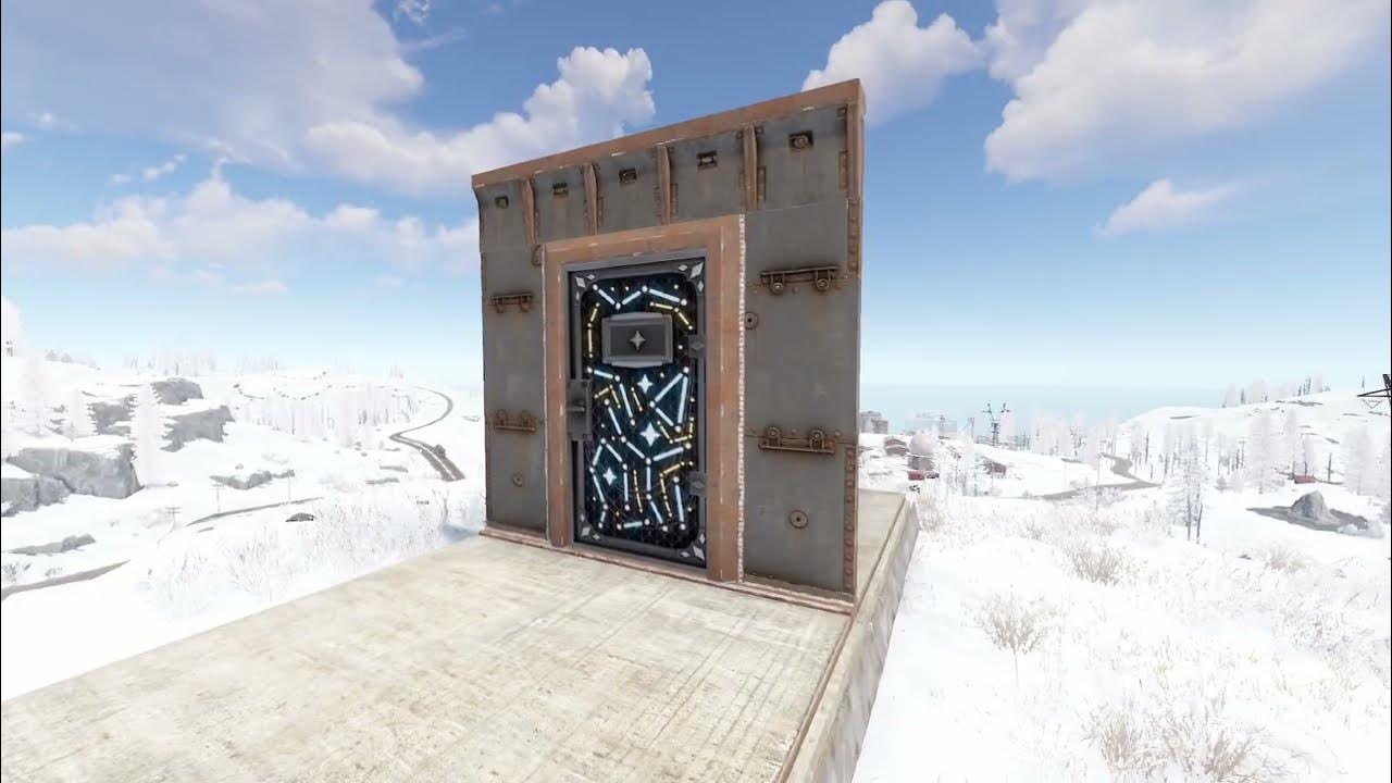 RUST SKIN SPOTLIGHT Constellations Armored Door YouTube