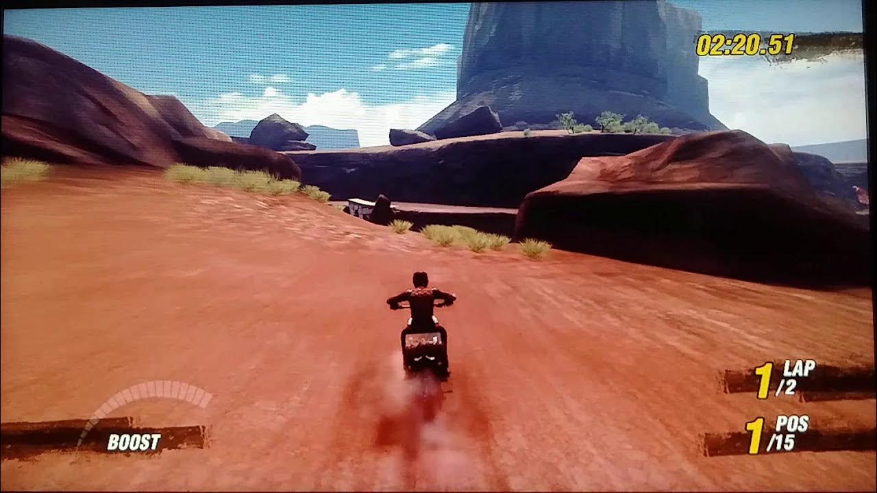 Let's play MotorStorm PS3 part 2 (2006) YouTube