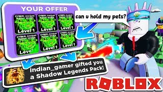 If you DON'T SCAM, you get a FREE PACK! - NINJA LEGENDS ROBLOX