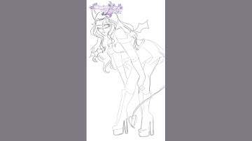 The Sketch VS The Actual Art Work✨️😃👍 | Credits: @CindyChenDesigns