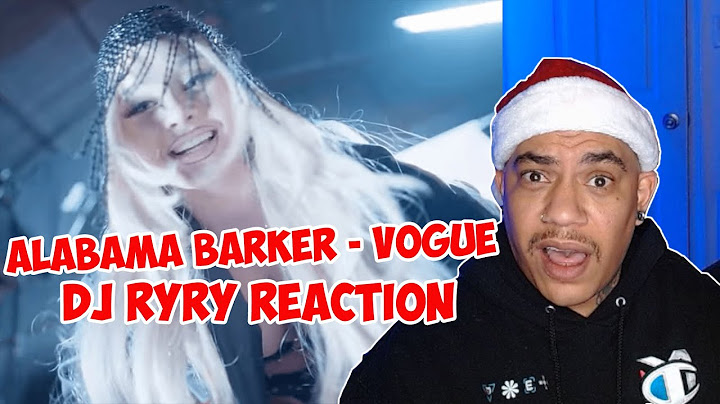 Alabama Barker - Vogue (Official Video) | Dj RyRy's Reaction
