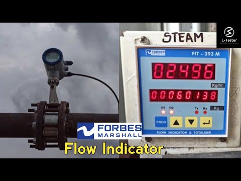 How To Connect Forbes Marshall Steam Flowmeter And Indicator FIT 393M  E Tester