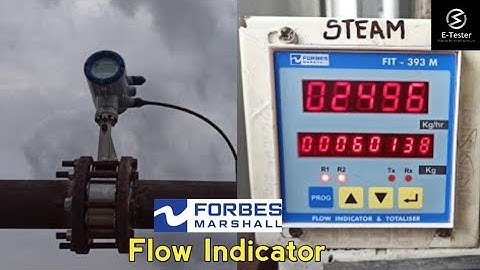 How to connect Forbes Marshall steam flowmeter and indicator FIT 393M | E Tester