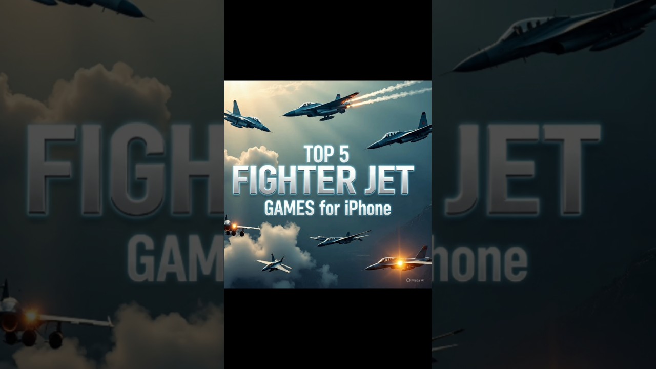 top 5 best fighter jets games for iPhone 