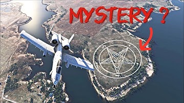 Exploring Creepy Google Earth location in Microsoft Flight Simulator 2024