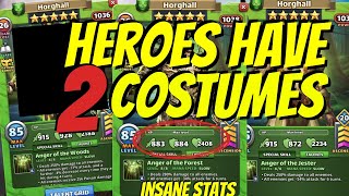 Heroes now have 2 costumes! NEW Season 1 Costumes! BETA Empires and Puzzles screenshot 4