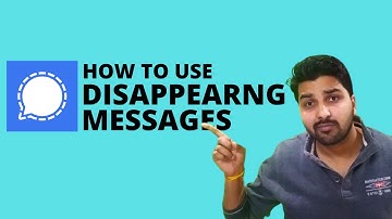 Send Signal Disappearing Messages in Hindi 2021 | How To Enable Disappearing Messages in Signal