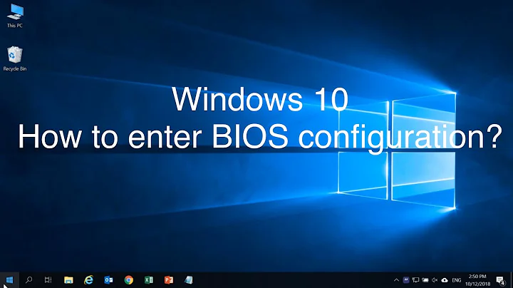 Windows 10 - How to enter BIOS configuration?    | ASUS SUPPORT