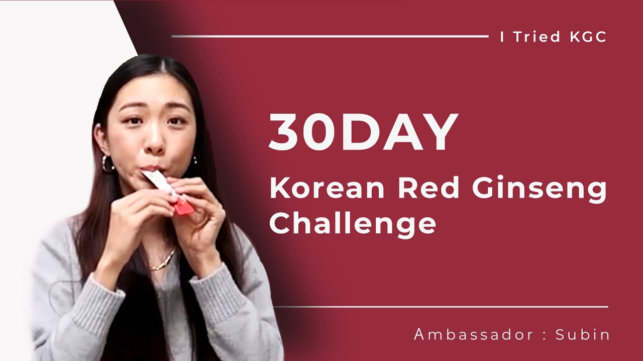 Tried Korean Red Ginseng for 30 day