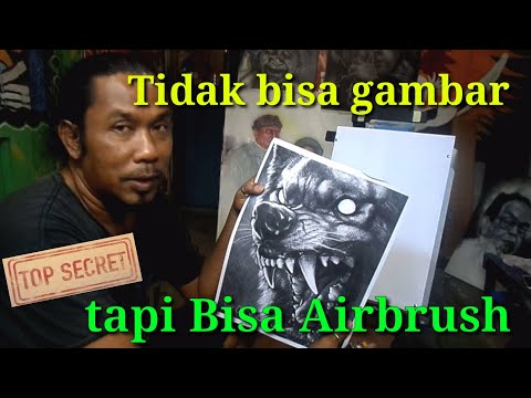 Video: Cara Menggambar Airbrushing