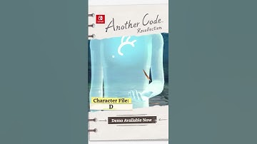 Meet D, the spirit on the search for memories of his past life. #AnotherCodeRecollection