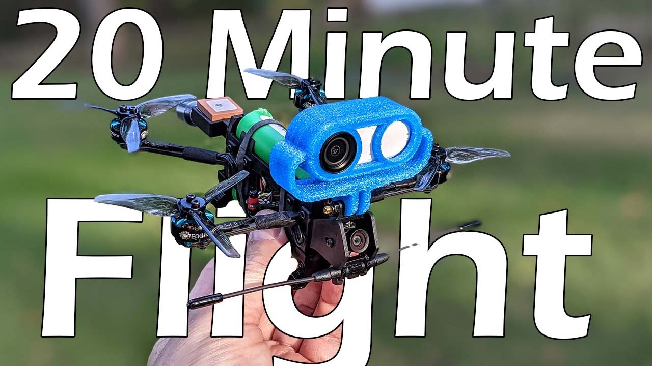 Micro Explorer Drone // Eachine Nano LR3 2S // 18650 Flight