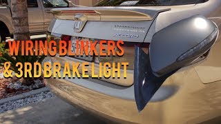 How to Wire UC1 Side Mirrors and third Brake Light on Honda Accord