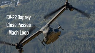 cv22 osprey outstanding low passes in the Mach Loop