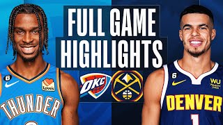 Game Recap: Nuggets 122, Thunder 117