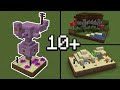 10+ mini builds in minecraft compilation
