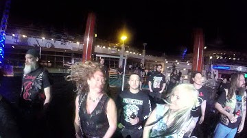 Carach Angren- lingering in an imprint haunting 70,000 Tons of Metal 2016