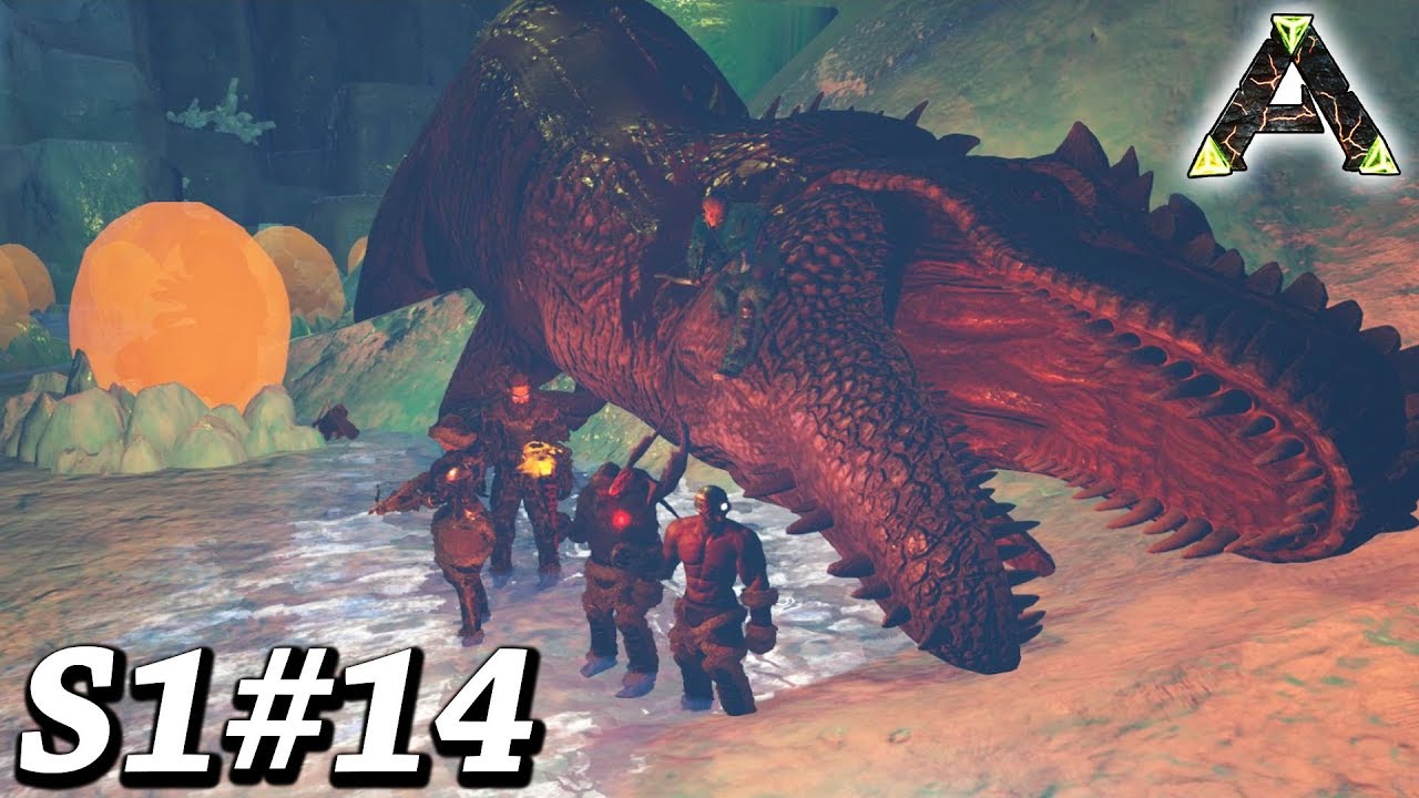 Ark Killing The Ice Queen Boss In The Ice Dungeon Of Ragnarok Ark Survival Evolved Ragnarok Ep14 Youtube