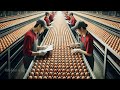 Amazing Secrets of How Americans Produce 97.3 Billion Eggs Annually - Chicken Farming Documentary